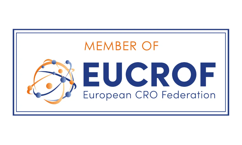 Member of EUCROF Badge - European CRO Federation